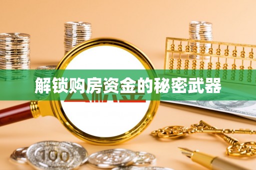 来义解锁购房资金的秘密武器